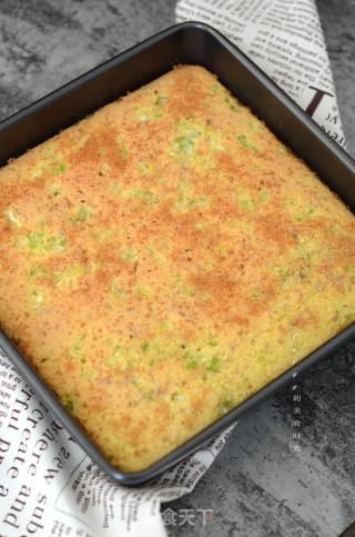 #the 4th Baking Contest and is Love to Eat Festival# Scallion Fragrant Pork Floss Sponge Cake recipe