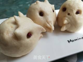 Bean Paste Chicken Bun recipe