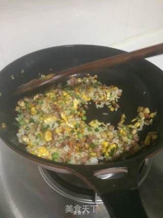 Rainbow Fried Rice recipe