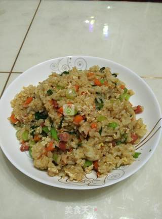 Soy Sauce Fried Rice recipe