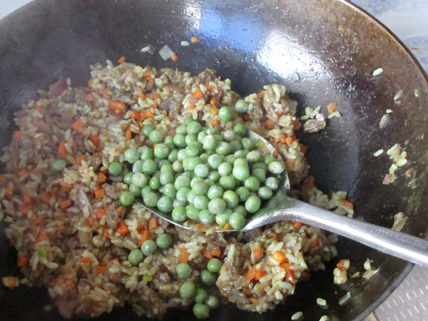 Curry Beef Fried Rice recipe