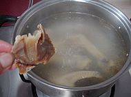 Chestnut Ham Chicken Soup recipe