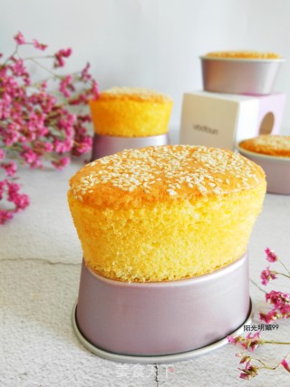 Sesame Sponge Cake recipe