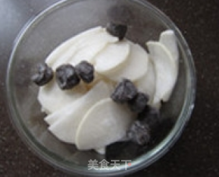 Ebony Radish Slices recipe