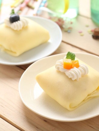 Mango Pancake (microwave Version) recipe