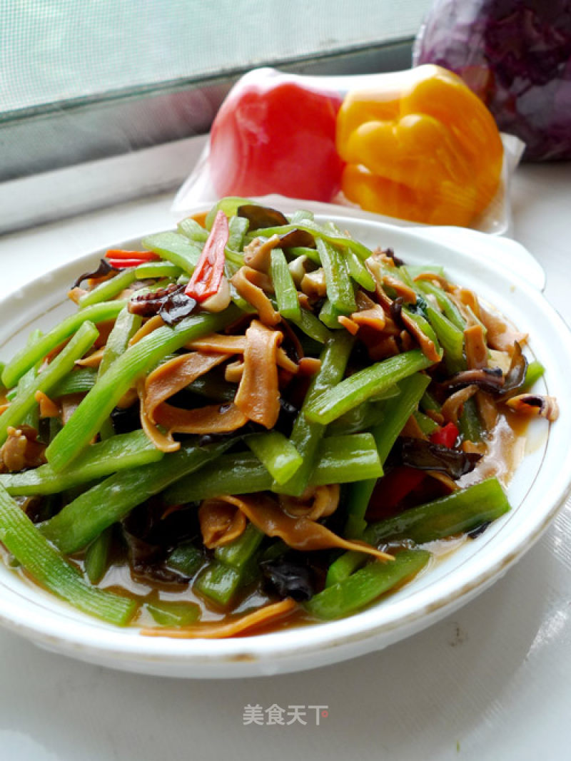 Snake Gourd Fried Squid