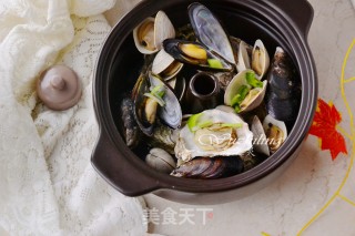 Assorted Steamed Seafood in Original Soup recipe