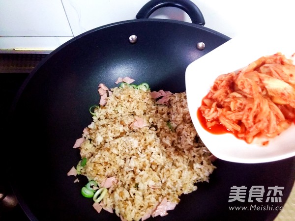 Korean Kimchi Fried Rice recipe