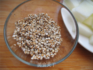 Winter Melon and Barley Pork Rib Soup recipe