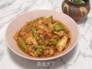 Kimchi Stewed Tofu recipe