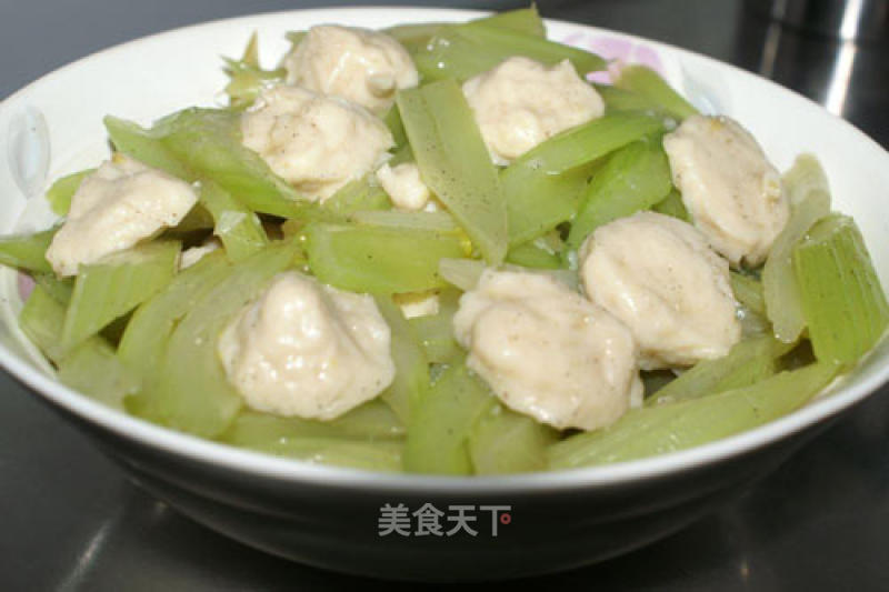 Celery Cuttlefish Ball recipe