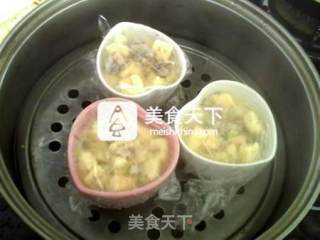 Flaxseed Oil Mushroom Baked Egg Toast Steamed Cake recipe