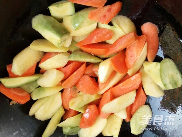 Roasted Radish in Oyster Sauce recipe