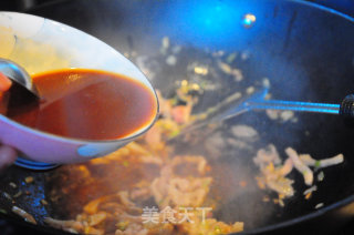 Stir-fried Pork with Colored Silk recipe