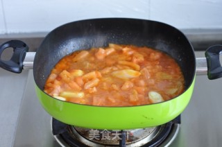 Steak Rib Hot Pot with Tomato Sauce recipe