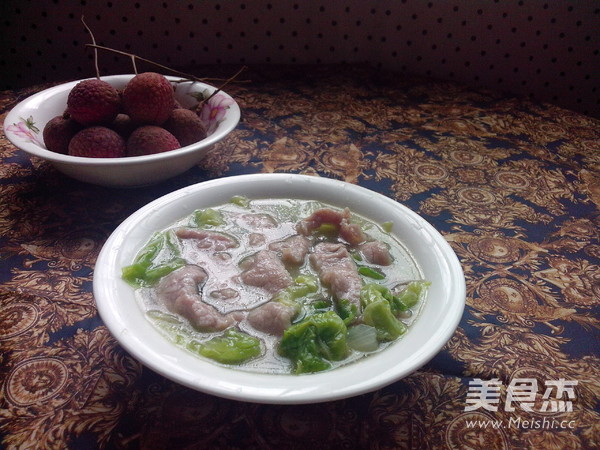 Cabbage Pork Soup recipe