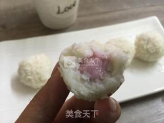 Blueberry Pudding Yam Balls recipe