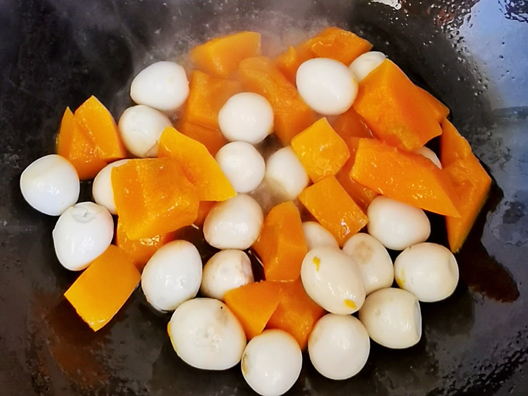 A Simple Home-cooked Version of Traditional Cantonese Dishes-pearl Pumpkin, Sweet and Refreshing recipe