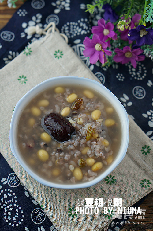 Mixed Bean Coarse Grain Congee recipe