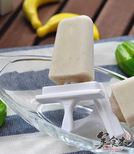 Banana Milk Popsicle recipe
