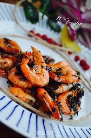 Tea Shrimp (oven Version) recipe