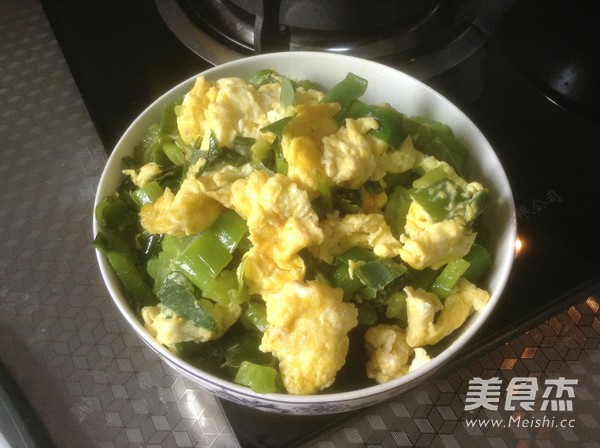 Fried Bitter Melon with Egg recipe