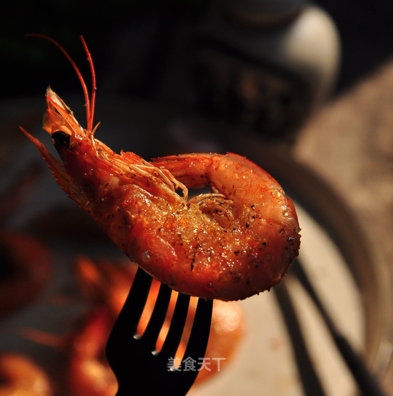 Salt and Pepper Grilled Shrimp