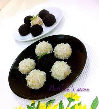 Two-color Pearl Balls recipe