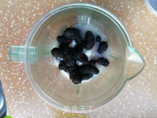 [summer Drinks] Mulberry Yogurt Shake recipe