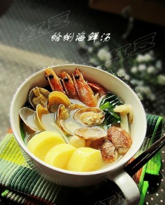 Clam Seafood Soup recipe