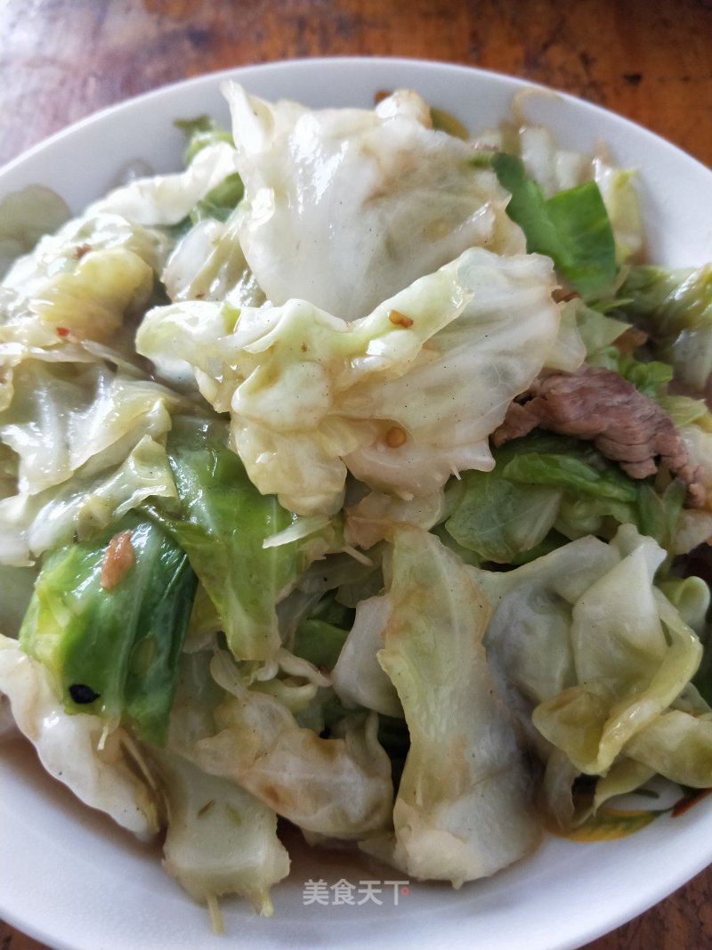 Shredded Cabbage recipe