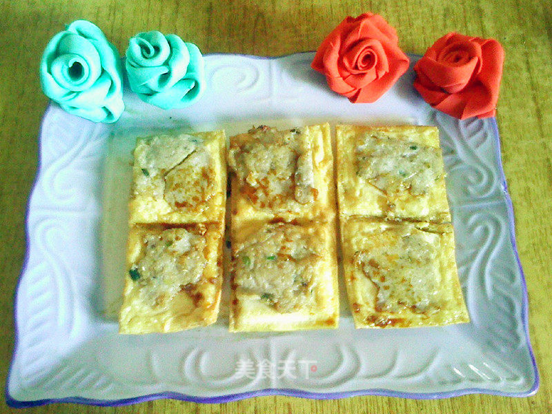 Spiced Dace Stuffed with Tofu Plate recipe