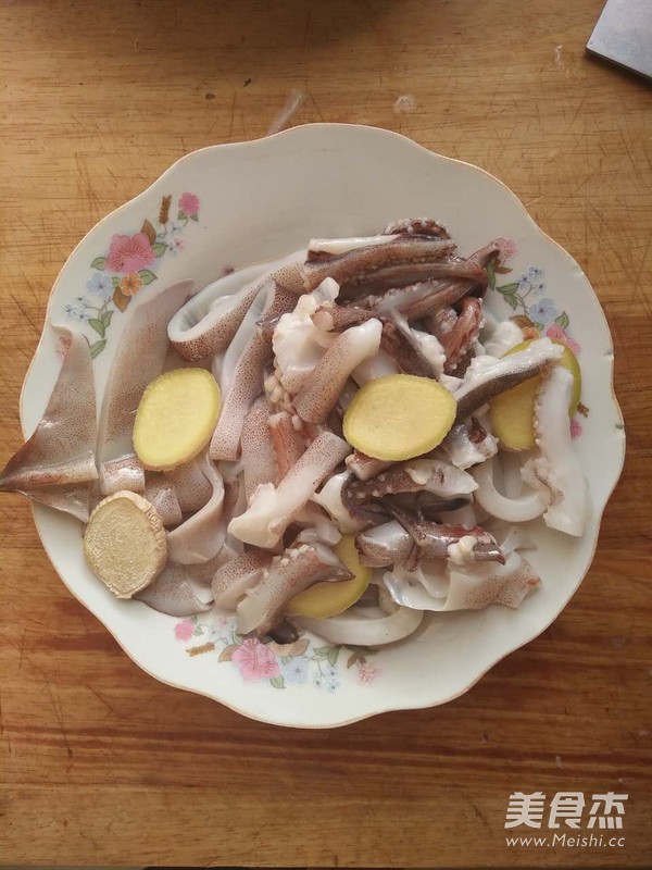 Oil Splashed Squid recipe