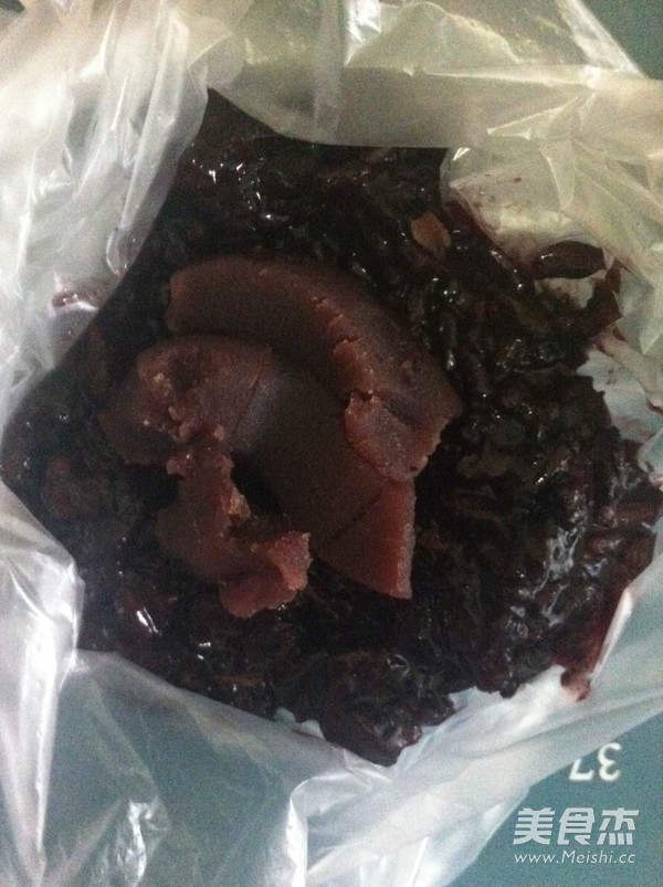 Mango Black Glutinous Rice Buffy recipe