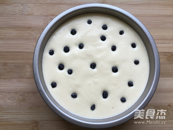 Blueberry Chiffon Cake recipe