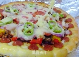 [diy Orleans Roast Pizza] Delicious Combinations---sweet Potato Lace Tenderloin Pizza recipe