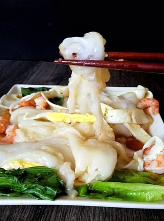 Egg and Shrimp Intestines recipe