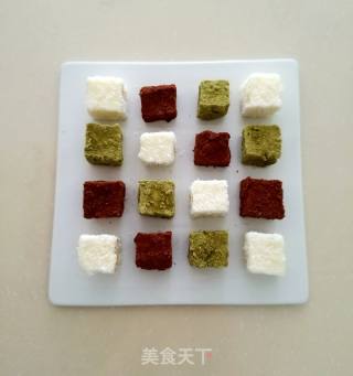 Three-color Milk Cube recipe