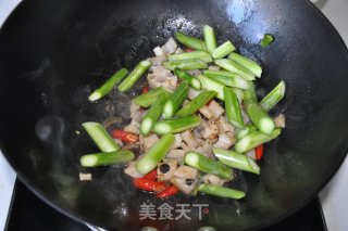 Asparagus and Lotus Root recipe