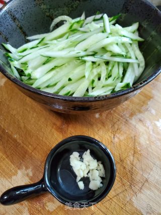 Poached Egg Cucumber Soup recipe