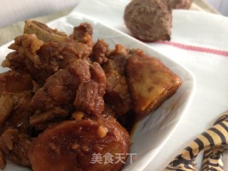 Stewed Short Ribs with Taro recipe