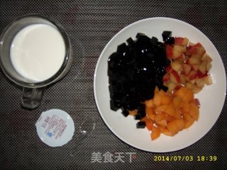 Desserts of Milk Fruit Tortoise Paste recipe