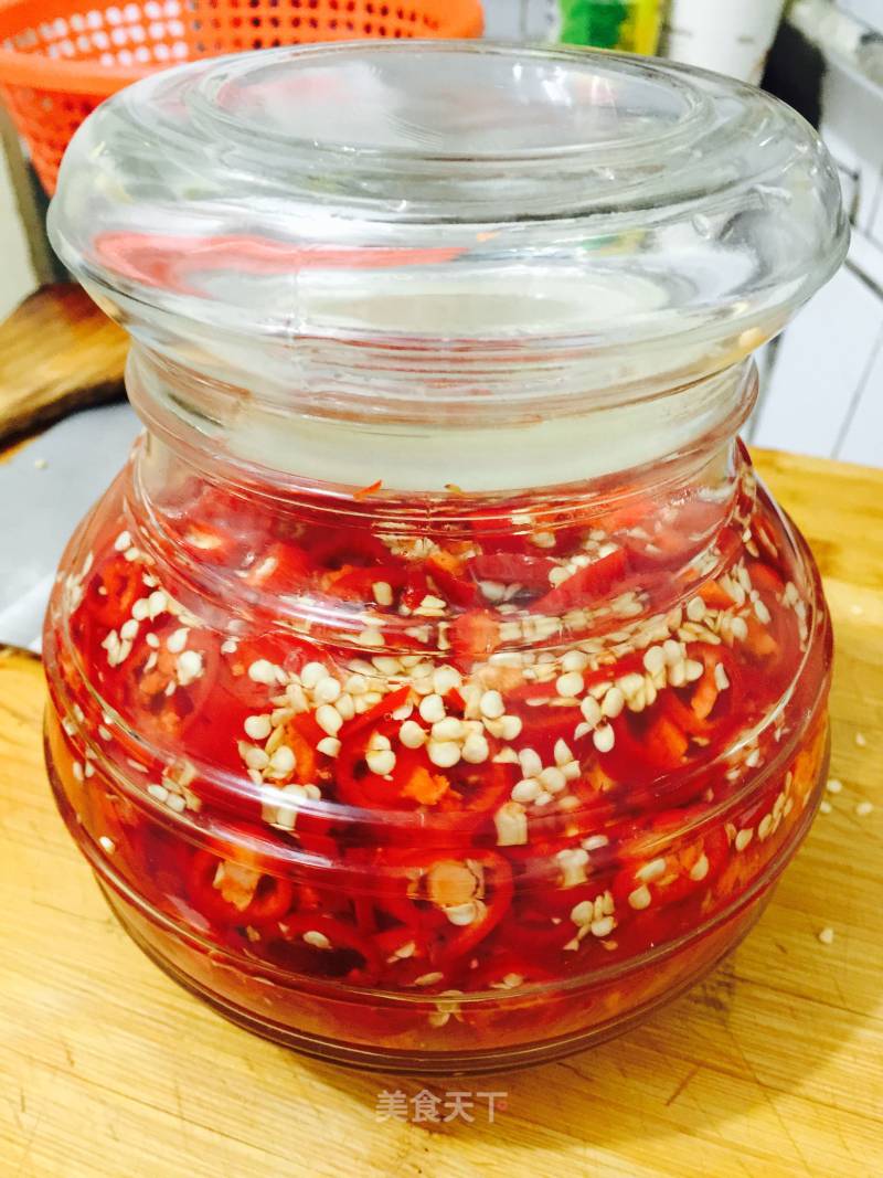 Sweet and Sour Pickled Peppers recipe