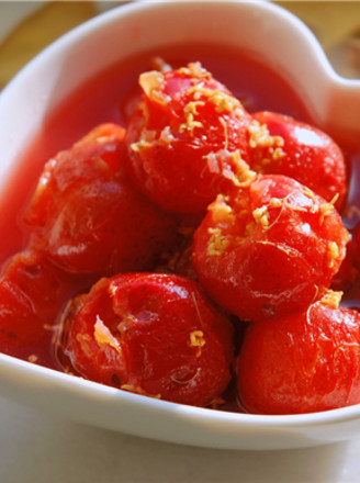 Fried Osmanthus with Red Fruit recipe