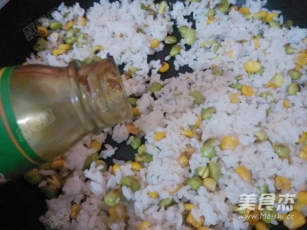 Fried Rice with Oyster Sauce recipe