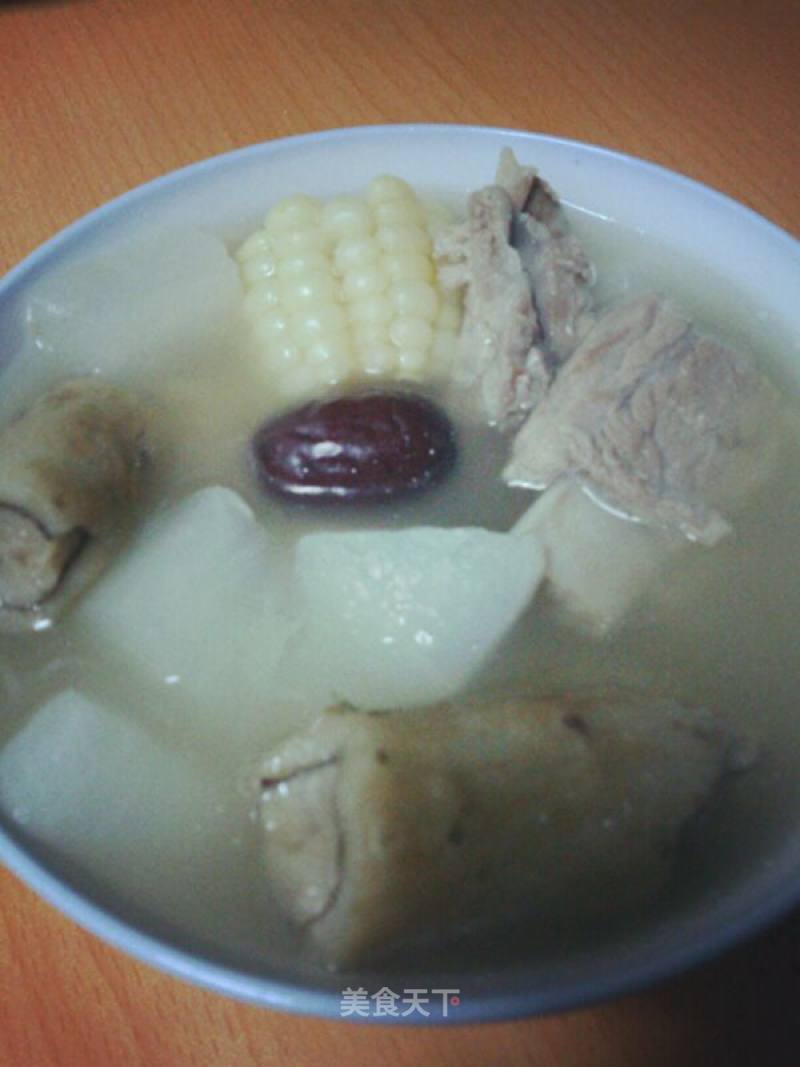 Corn Pork Ribs Soup recipe