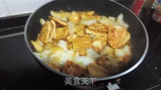 Stir-fried Tofu with Cabbage recipe