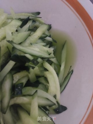 Cucumber and Enoki Mushroom recipe
