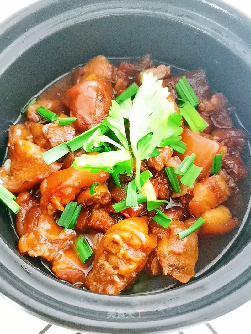 Braised Pork Trotters with Sauce recipe