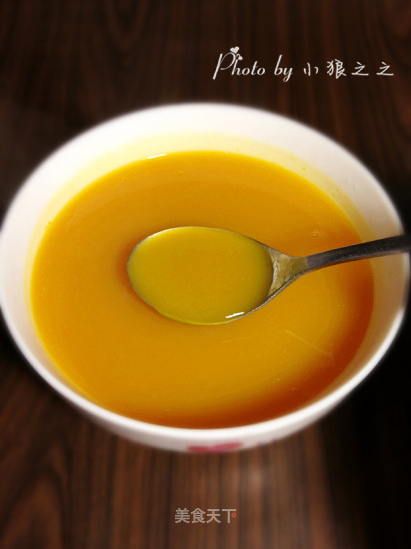 Nourishing The Lungs and Replenishing Qi-pumpkin Paste recipe